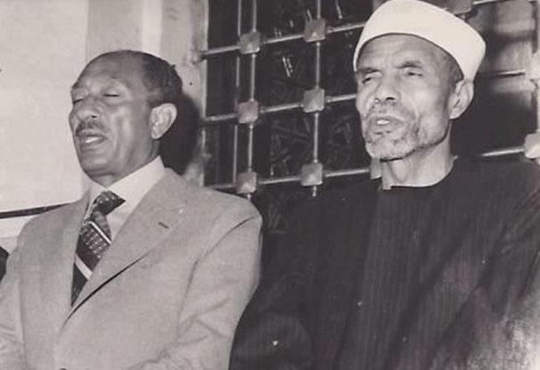 الشعراوي والسادات