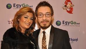 أحمد زاهر وزوجته