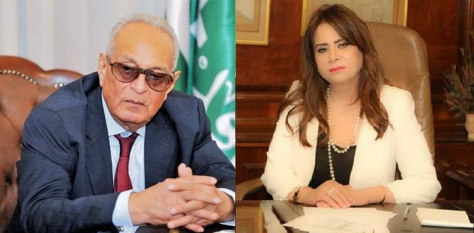 أبو شقة وأمل رمزى أبو شقة وأمل رمزى