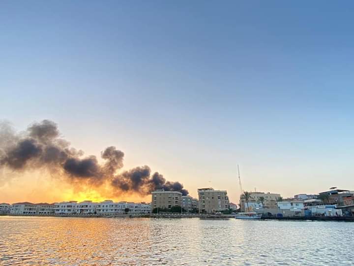 الحريق