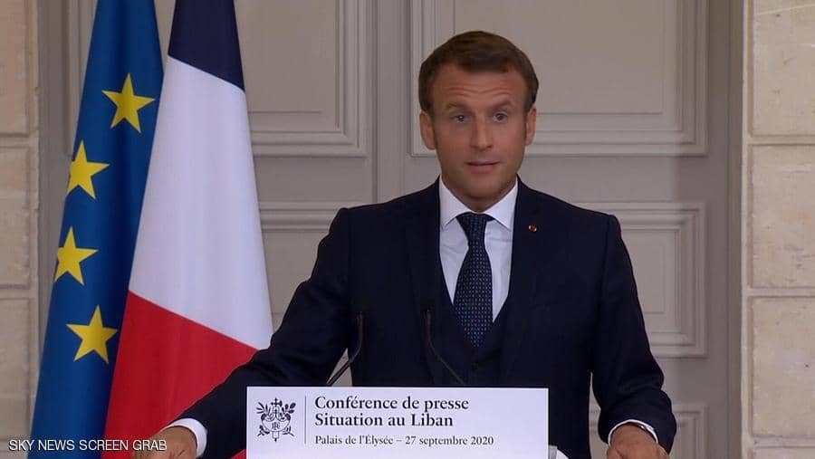 الرئيس الفرنسي إيمانويل ماكرون