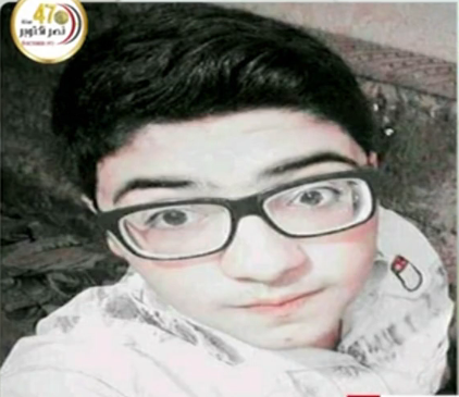 أحد الأطفال المتضررين 