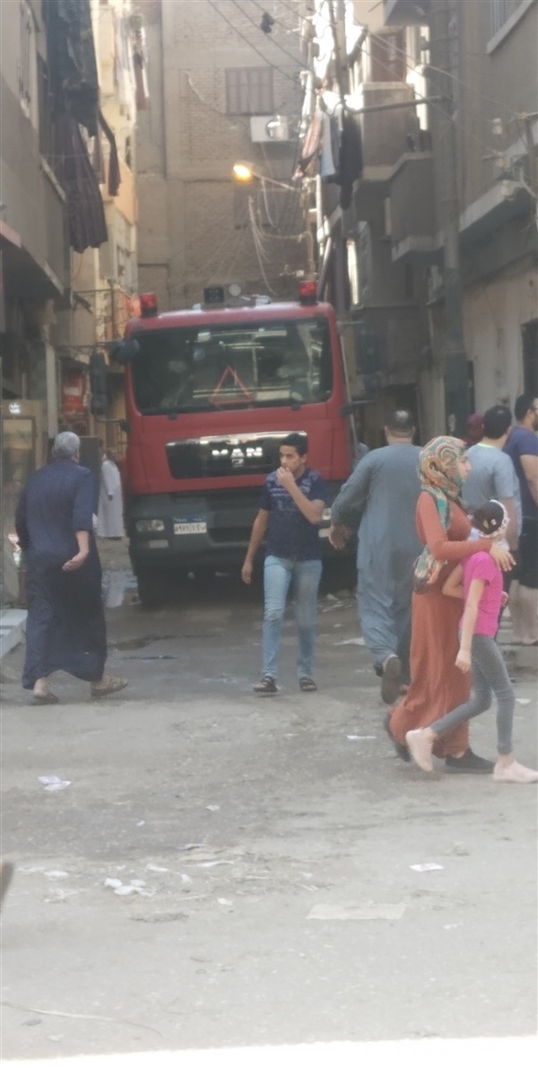 جانب من الحريق ارشيفيه