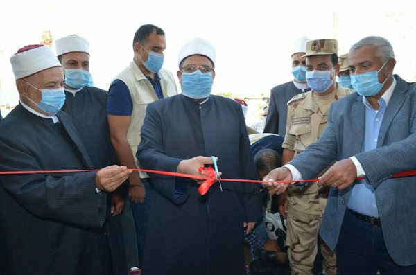 وزير الأوقاف يفتتح مسجد الشهيد أحمد المنسي  وزير الأوقاف يفتتح مسجد الشهيد أحمد المنسي