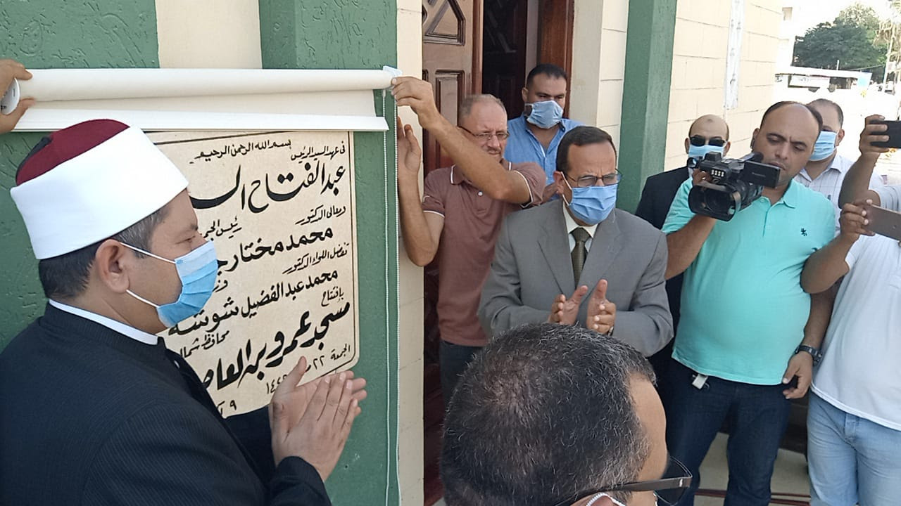 افتتاح مسجد عمرو بن العاص بشمال سيناء