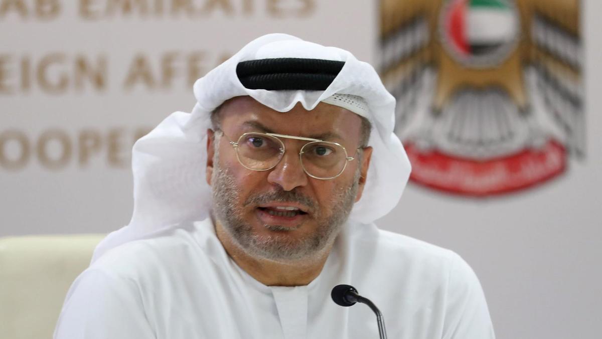 أنور قرقاش وزير الدولة الإماراتي للشئون الخارجية