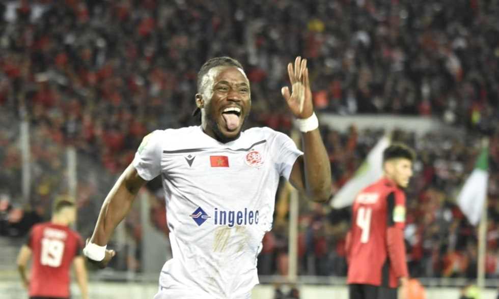  فرانسيس كازادي مهاجم فريق الوداد المغربي