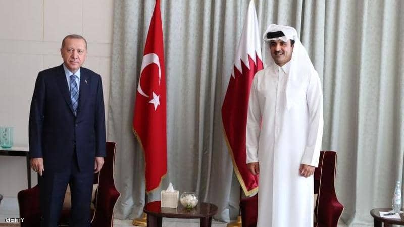 تميم بن حمد ورجب طيب أردوغان