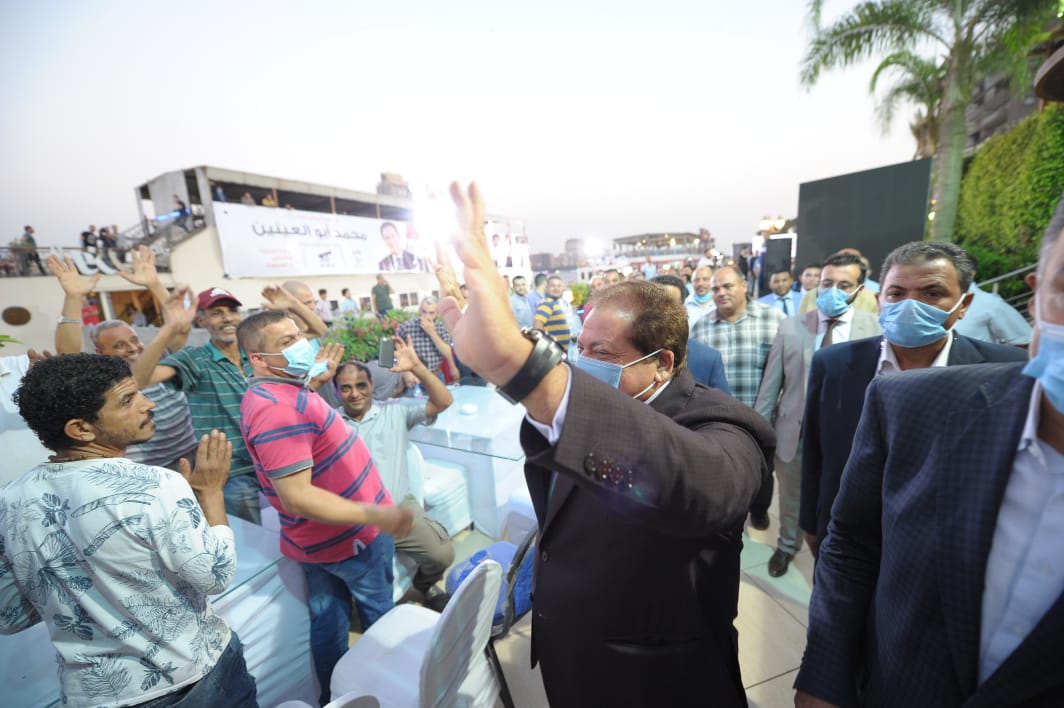 ابو العينين خلال المؤتمر الحاشد لاهالى الدقى  ابو العينين خلال المؤتمر الحاشد لاهالى الدقى