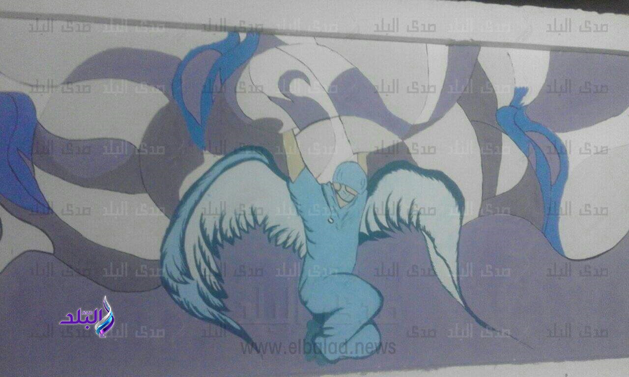 . أول جدارية لشهداء الجيش الأبيض بزراعة عين شمس