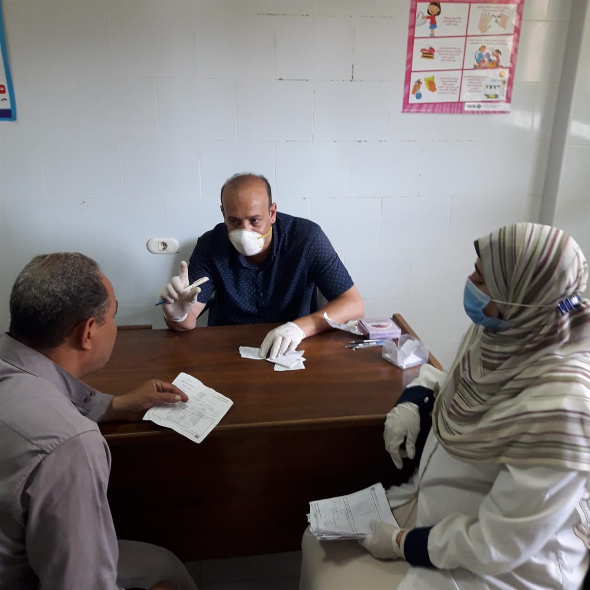  قوافل صحية بقرى الغربية تستقبل ١٠٦٠ حالة 