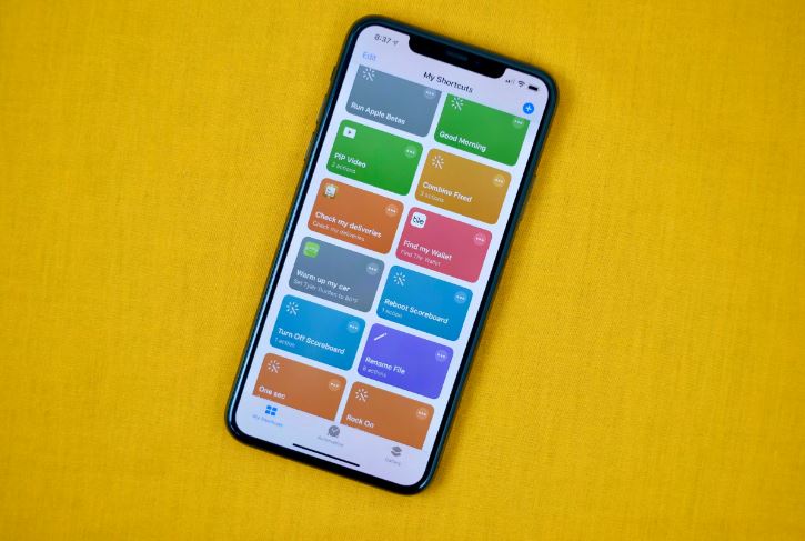 تطبيق Shortcuts على هواتف آيفون