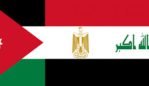 أعلام مصر والعراق والأردن