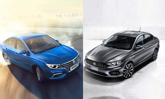 مقارنة بين فيات تيبو و MG 5 موديل 2021