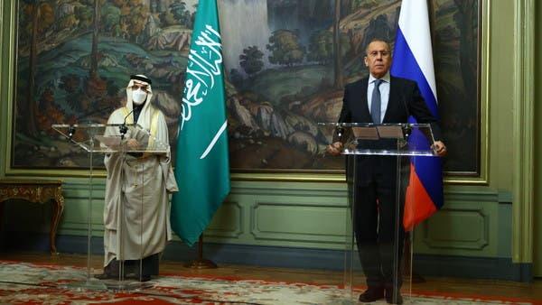 لافروف يشيد بعلاقة روسيا والسعودية