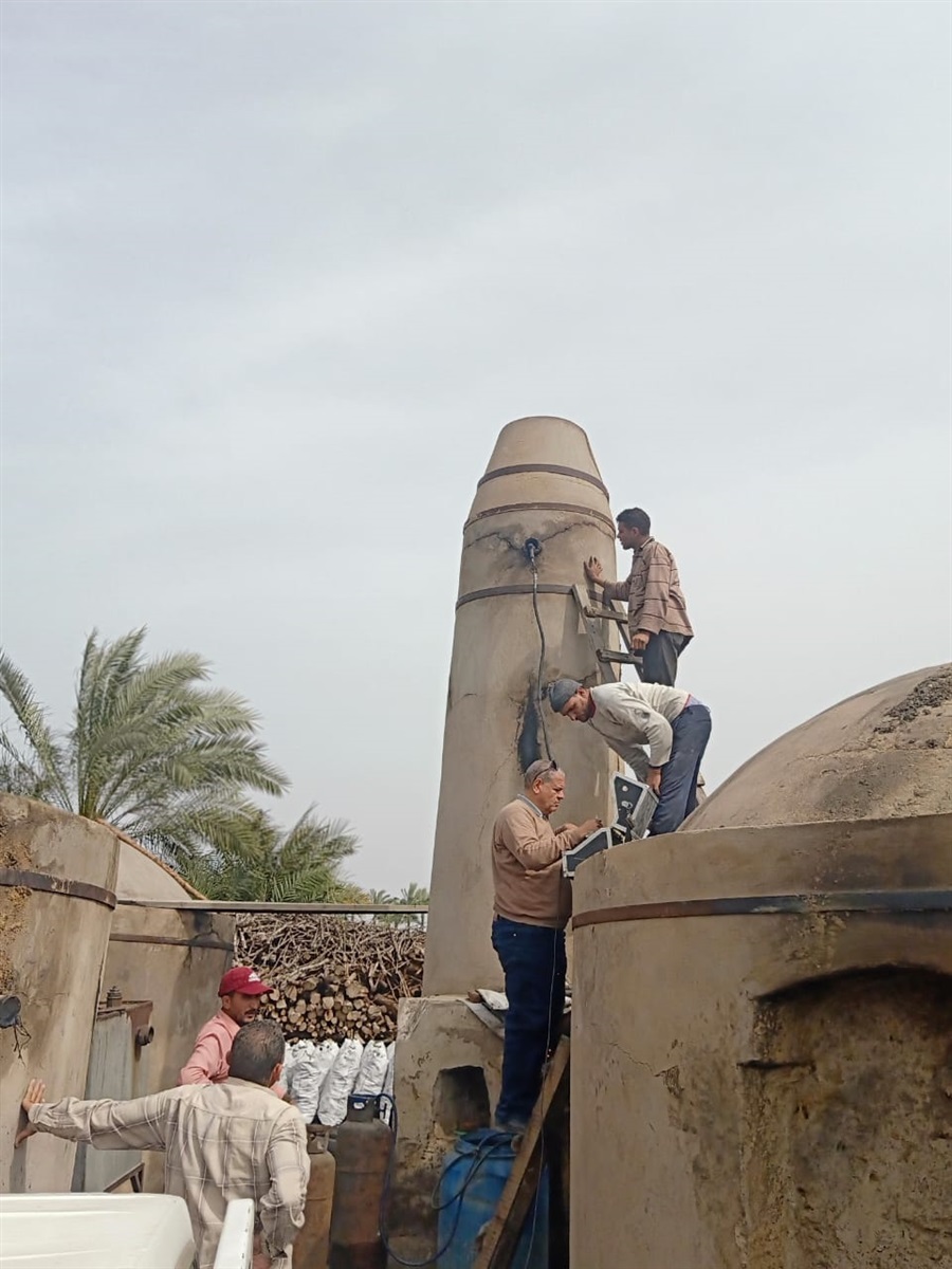 حملة مكبرة لإزالة مكامير الفحم بدمياط