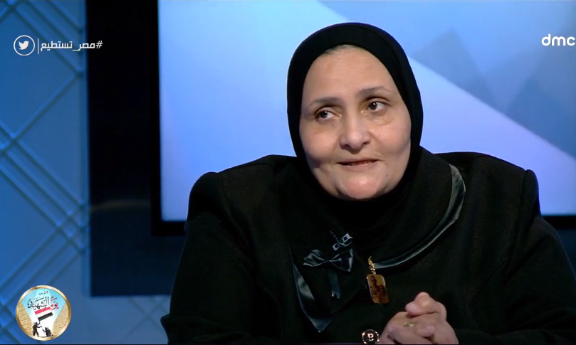 فاطمة عبد الرؤوف والدة الرائد الشهيد سعيد حمدي