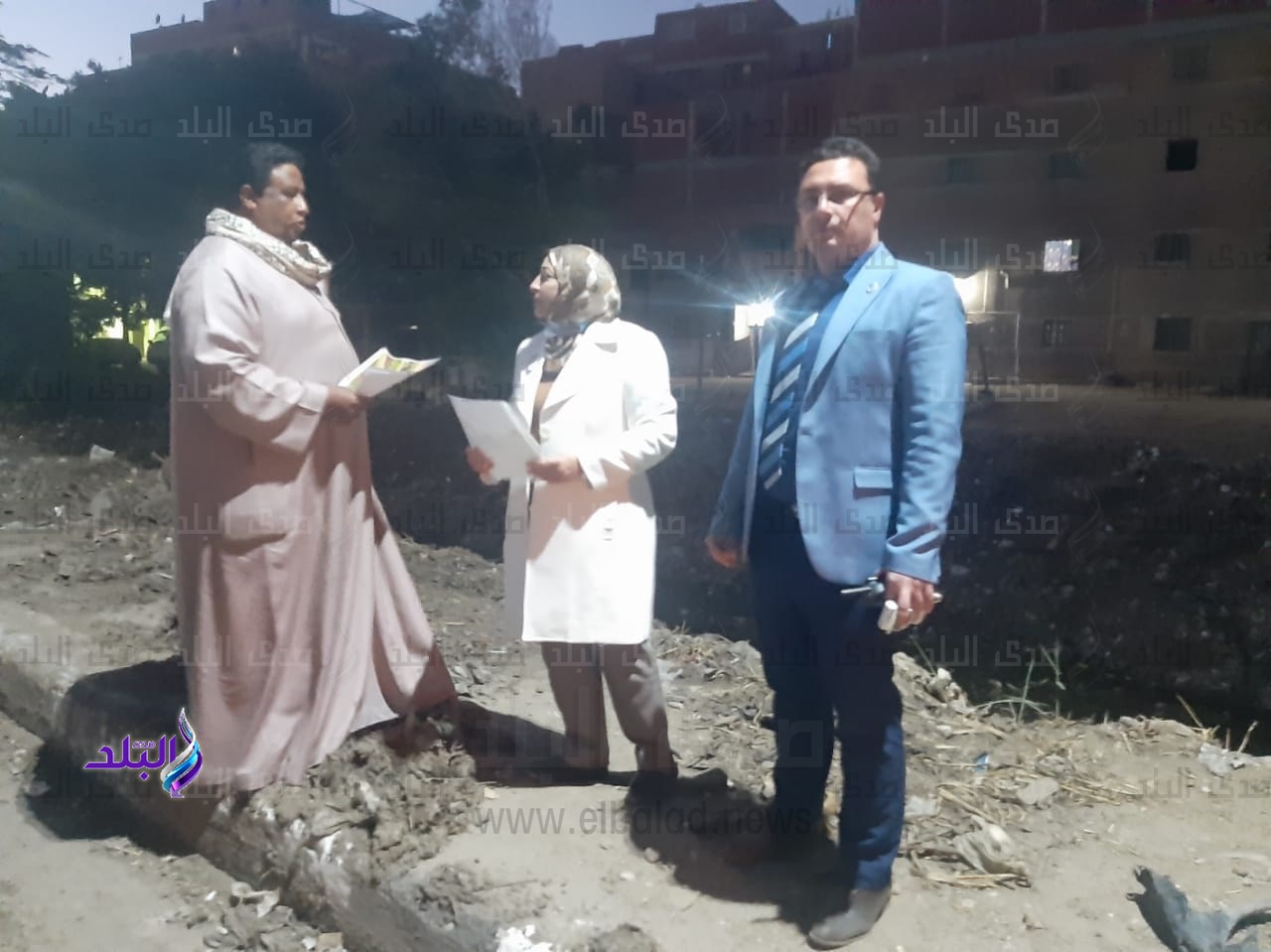 نائب محافظ القاهرة تتفقد تطهير المخر 