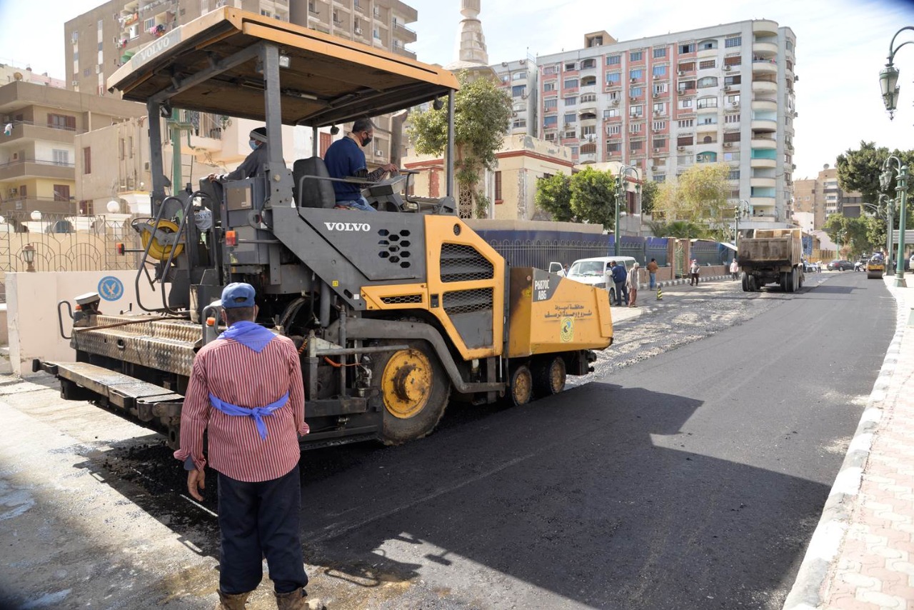 أعمال الرصف 