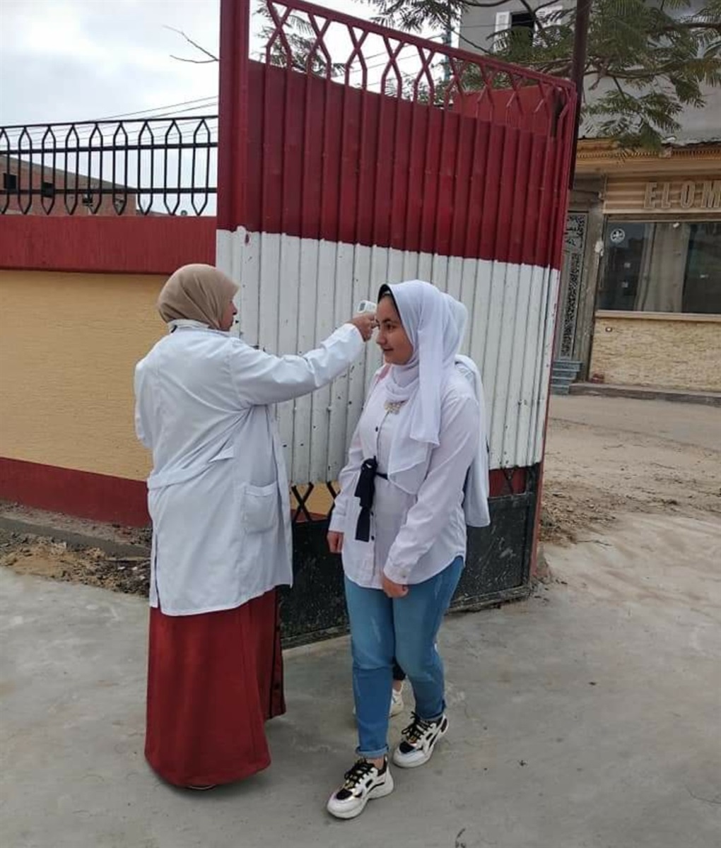 توافد الطلاب على المدارس