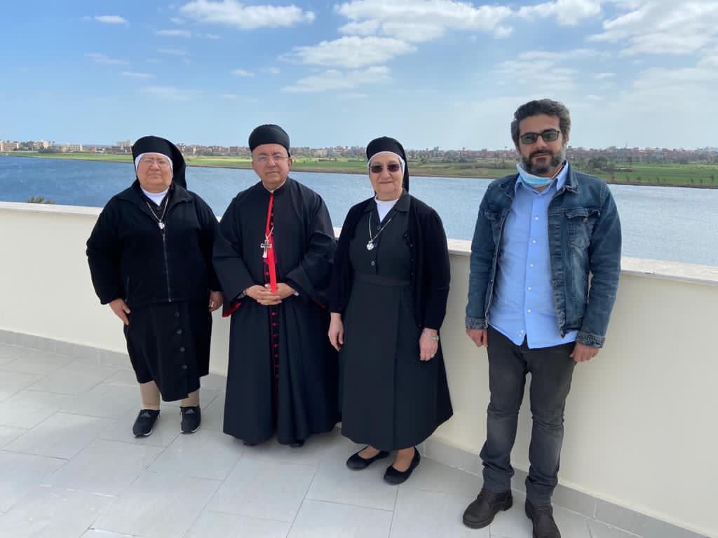 المطران جورج شيجان يزور المعالم الأثرية بمحافظة دمياط