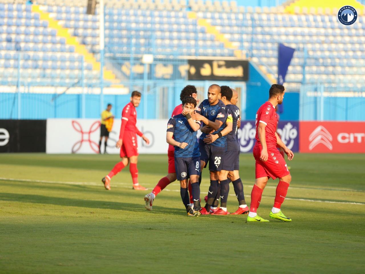 لقاء بيراميدز والعبور