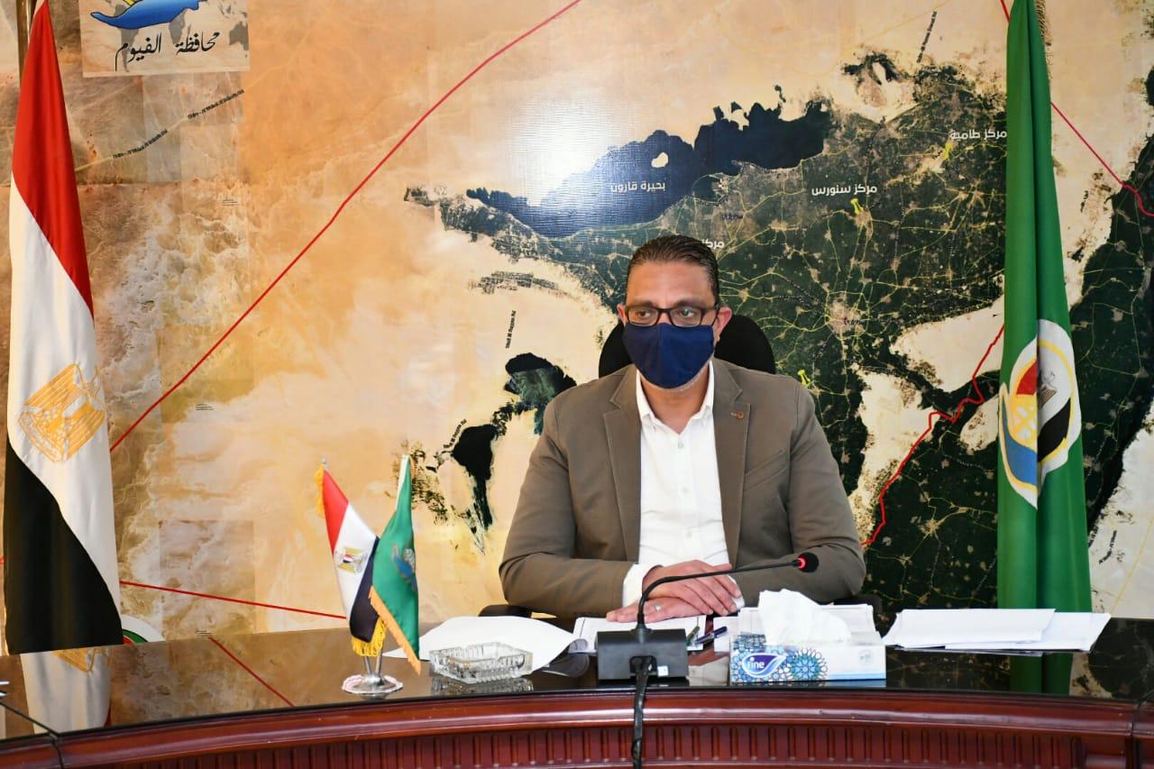 الدكتور أحمد الأنصاري محافظ الفيوم