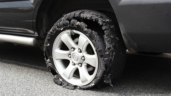 الإطارات المستعملة تسبب حوادث الطرق