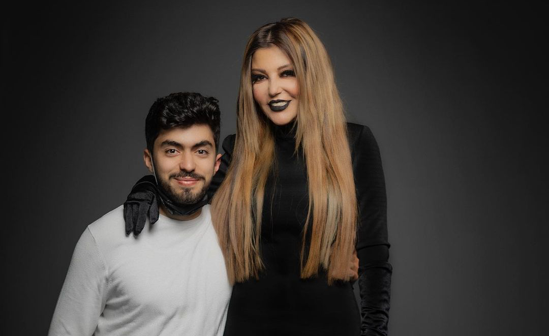 سميرة سعيد و ابنها