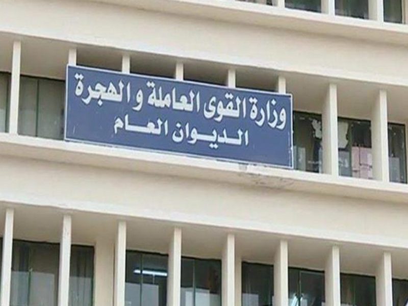 وزارة القوي العاملة 