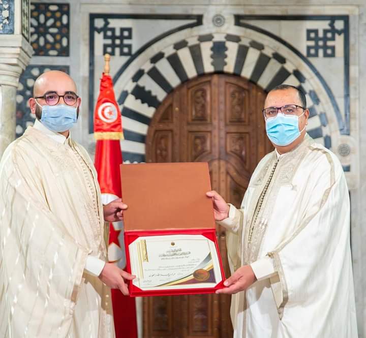 جانب من التكريم 