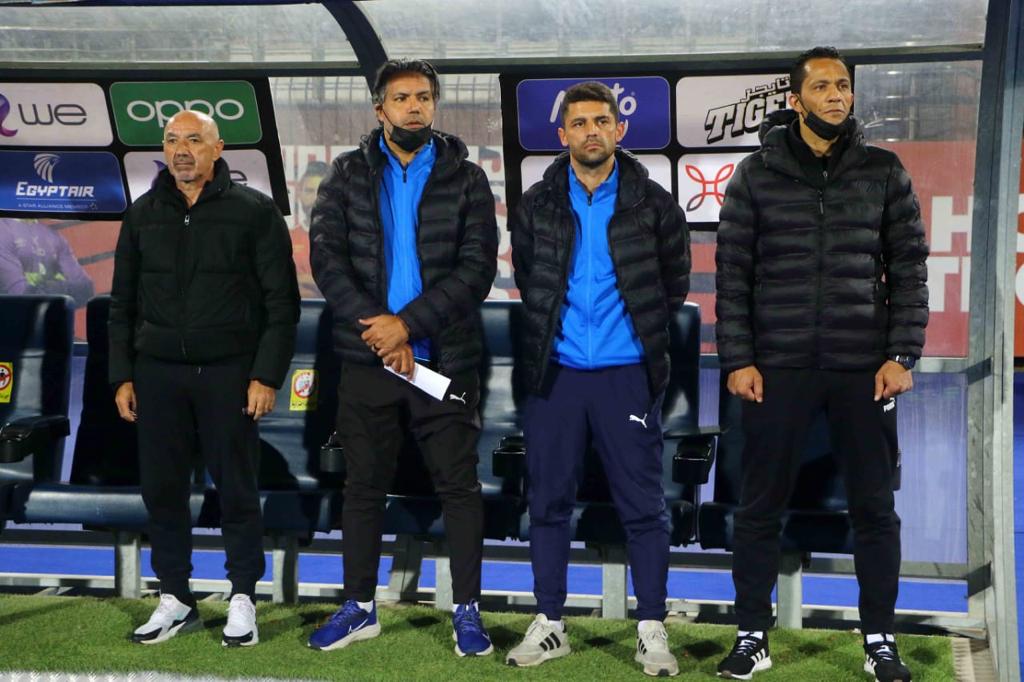 باتشيكو مع جهاز الزمالك 