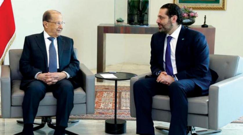 سعد الحريري وميشال عون