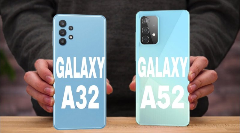 اعرف الفرق بين هاتفى  Galaxy A52 و Galaxy A32 نسخة 4G 