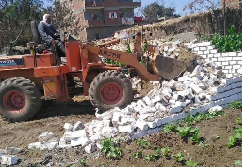 إزالة البناء المخالف