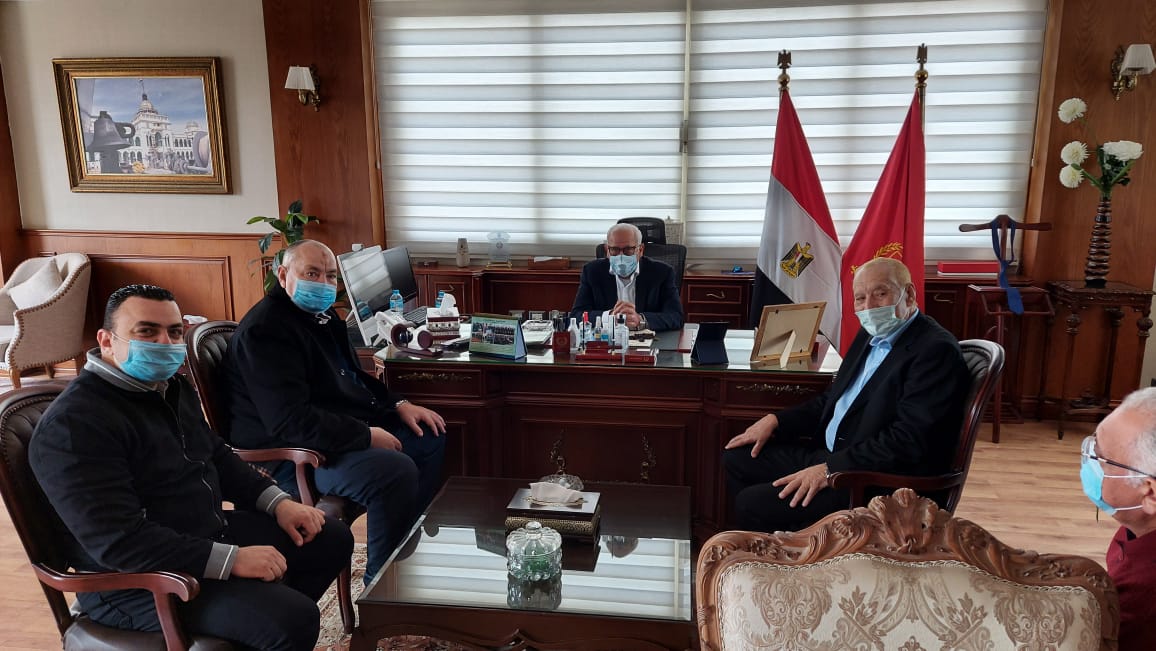 اجتماع محافظ بورسعيد 