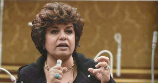النائبة ميرفت ميشيل عضو  مجلس النواب 