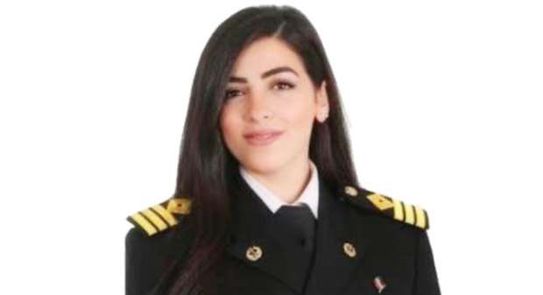 القبطان بحري مروة السلحدار