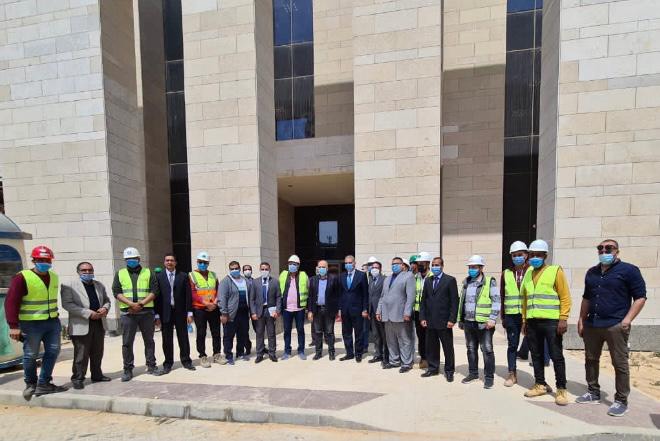 زايارة وزير شئون المجالس النيبابية للعاصمة الإدارية 
