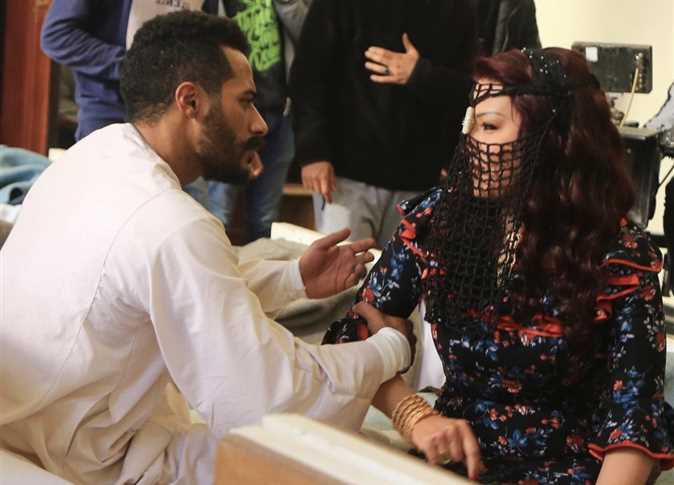 سمية الخشاب ومحمد رمضان 