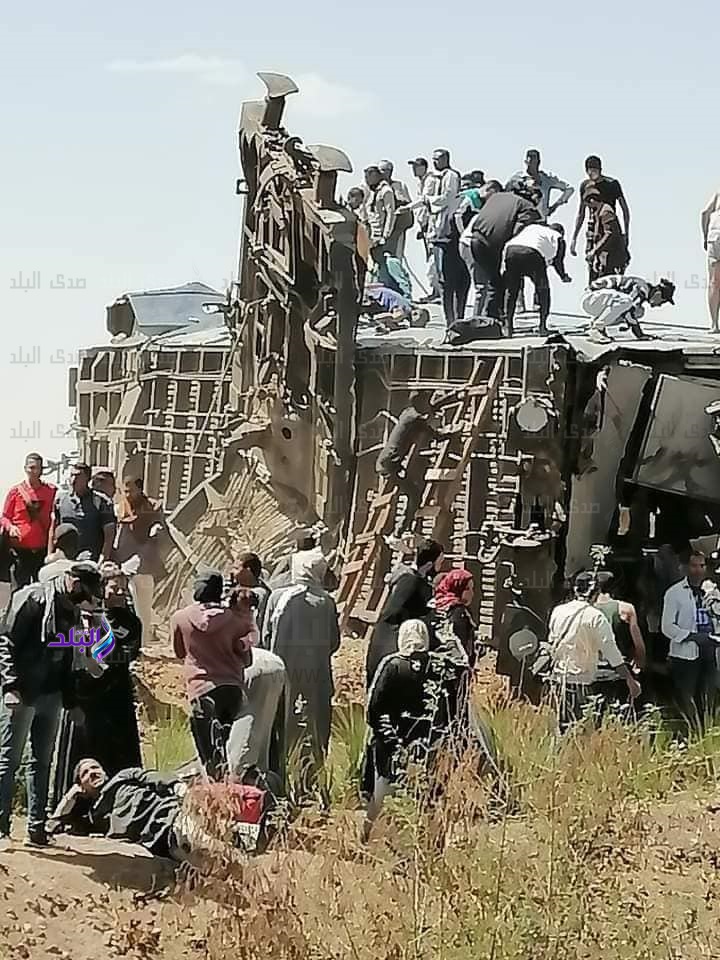 حادث قطارى سوهاج 