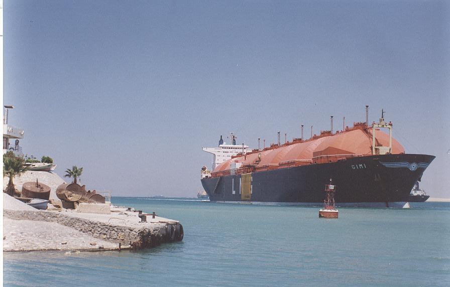 شحنات الغاز المسال