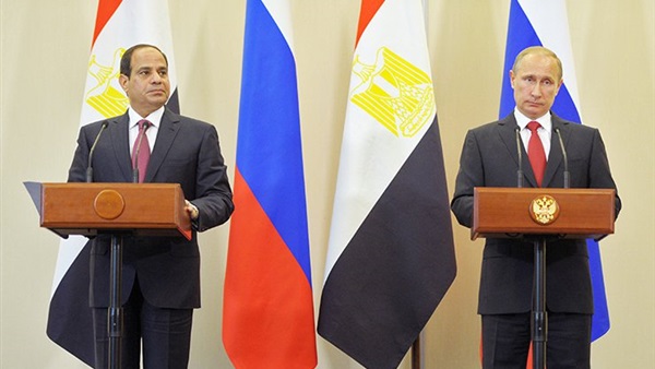 الرئيس السيسي والرئيس الروسي فلاديمير بوتين 