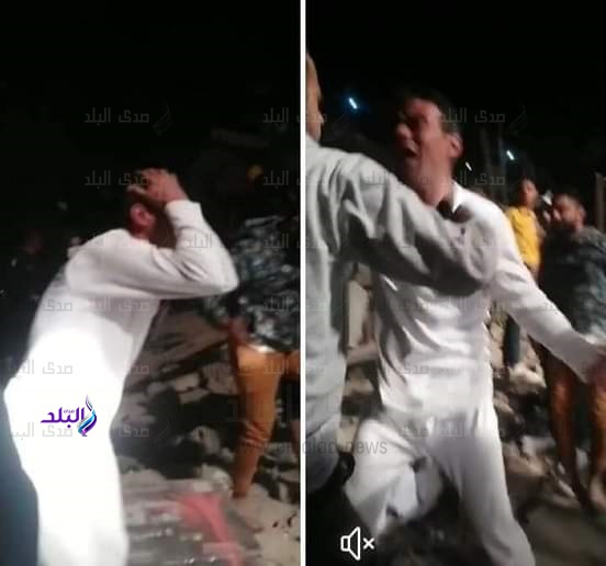 انهيار عقار جسر السويس 