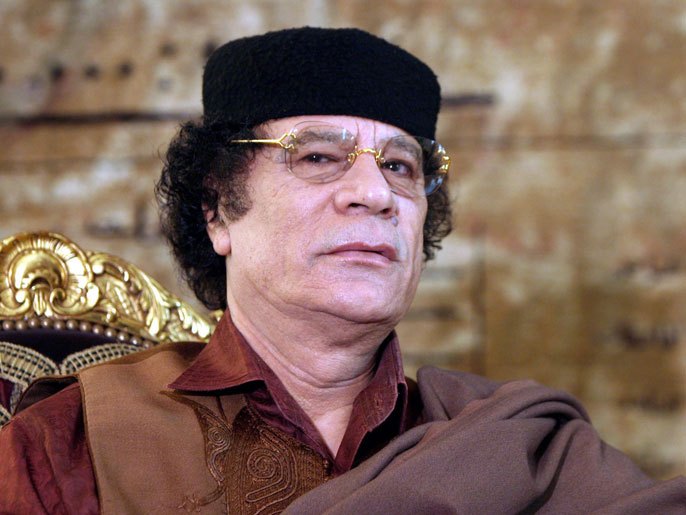 معمر القذافى