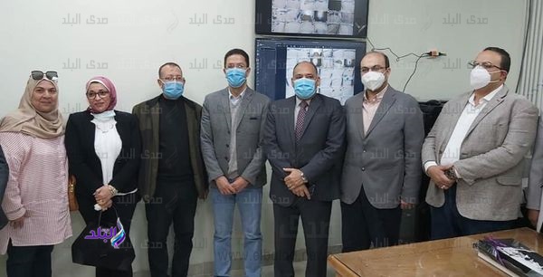 جامعة بنها تفتتح وحدة منظومة الكاميرات