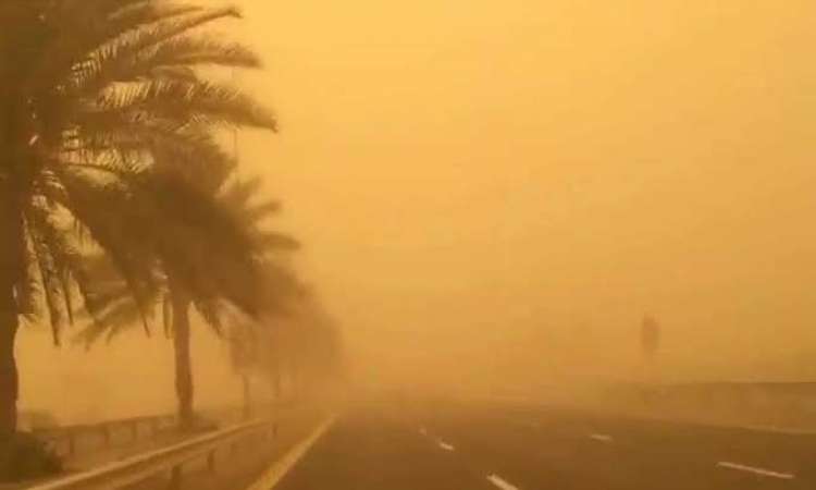 عاصفة رملية
