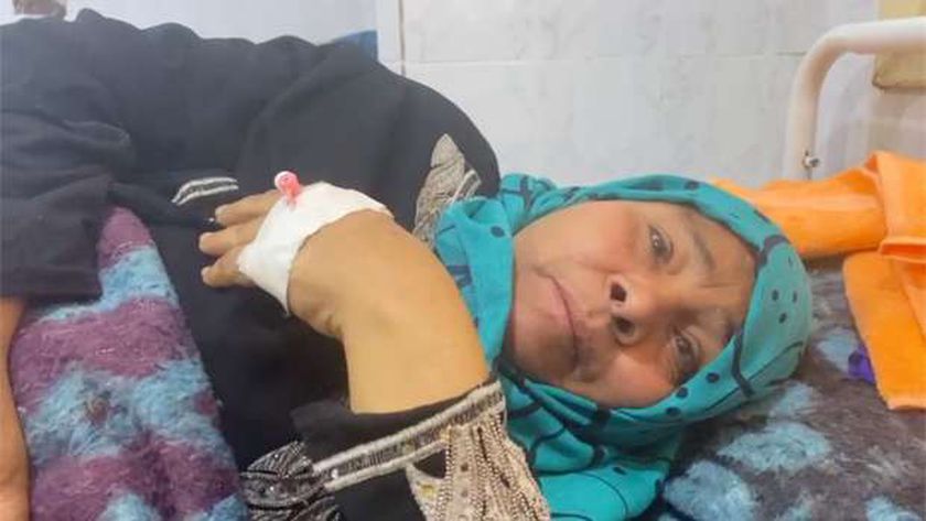 السيدة الناجية من قطار سوهاج  السيدة الناجية من قطار سوهاج
