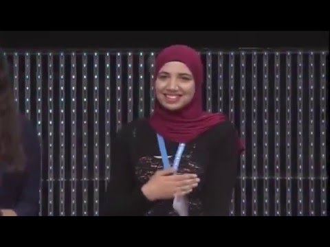 الطالبة ياسمين يحيى