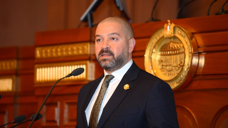النائب أحمد دياب عضو مجلس الشيوخ